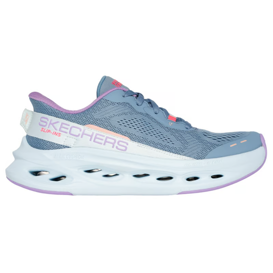 GO RUN Glide-Step Max Slip-ins : White Blue