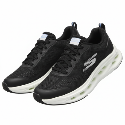 GO RUN Glide-Step Max – Aura Ray : Black White